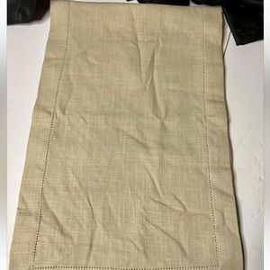 William Sonoma linen table runner